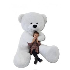 LARGE PLUSH BEAR 220cm GIANT PLUSH BEAR MASCOT – WHITE
